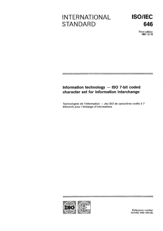 ISO/IEC 6461991 IEC Standards VDE Publishing House